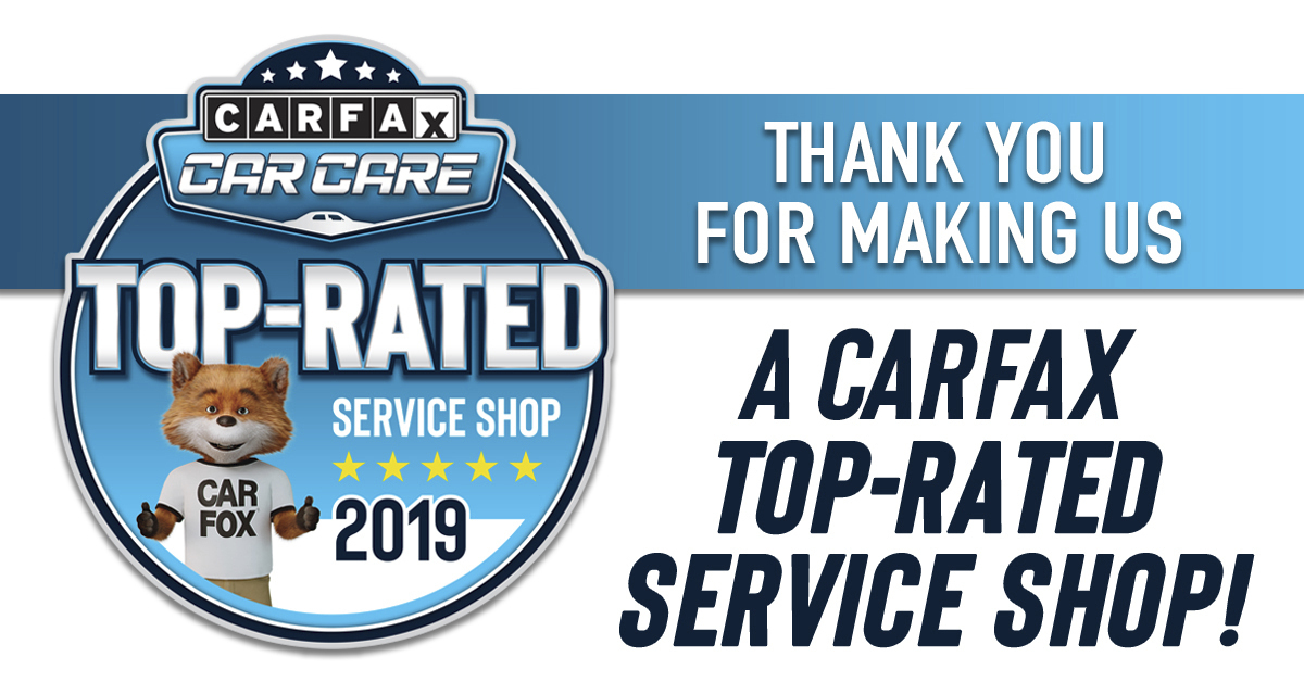 CARFAX Top Service Shop 2019